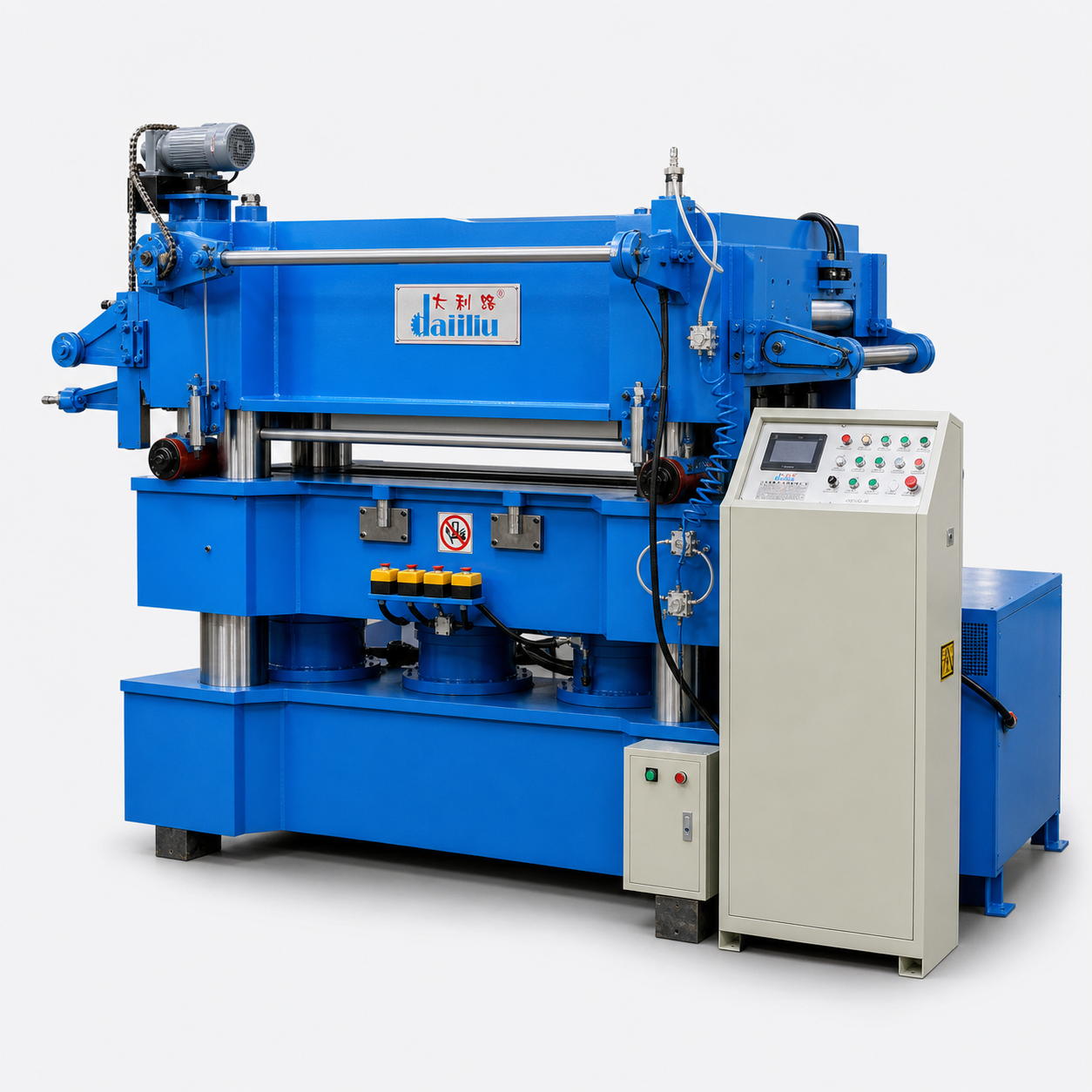 CNC Automatic Unilateral Feed Roller Hydraulic Stamping Machine DLB-9ME